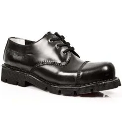 Chaussures Cuir New Rock M.NEWMILI03-S1 -Vêtements Gothiques new rock m newmili03 s1 2 zoom