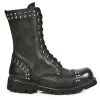 Bottines Cuir New Rock M.NEWMILI101-C1 -Vêtements Gothiques new rock m newmili101 c1 zoom
