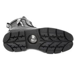 Bottines En Cuir New Rock M.NEWMILI120-C2 -Vêtements Gothiques new rock m newmili120 c2 5 zoom