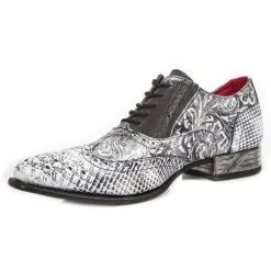 Mocassins Cuir New Rock M.NW136-C35 -Vêtements Gothiques new rock m nw136 c35 3 zoom
