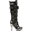 Bottes Cuir New Rock M.PUNK005-S1 -Vêtements Gothiques new rock m punk005 s1 zoom
