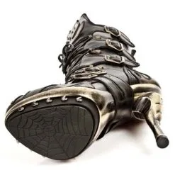 Bottes Cuir New Rock M.PUNK023-C2 -Vêtements Gothiques new rock m punk023 c2 6 zoom