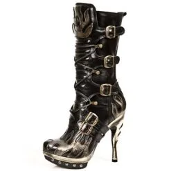 Bottes Cuir New Rock M.PUNK023-C2