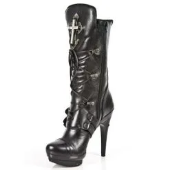 Bottes Cuir New Rock M.PUNK061-S1 -Vêtements Gothiques new rock m punk061 s1 4 zoom