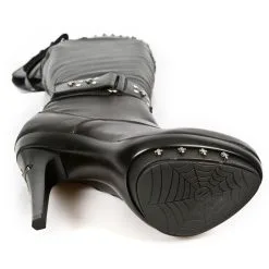 Cuissardes Cuir New Rock M.PUNK071-C1 -Vêtements Gothiques new rock m punk071 c1 6 zoom