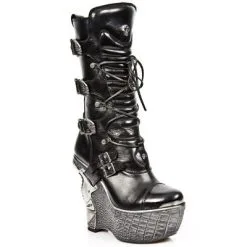 Bottes Cuir New Rock M.PZ003-S4 -Vêtements Gothiques new rock m pz003 s4 2 zoom