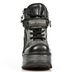 Bottines Cuir New Rock M.SP0002-C1 -Vêtements Gothiques new rock m sp0002 c1 3 zoom