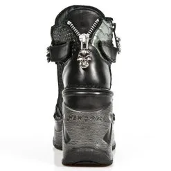 Bottines Cuir New Rock M.SP0002-C1 -Vêtements Gothiques new rock m sp0002 c1 5 zoom