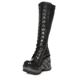 Bottes Cuir New Rock M.SP9811-S1 11 Bottes Cuir New Rock M.SP9811-S1 -Vêtements Gothiques new rock m sp9811 s1 4 zoom