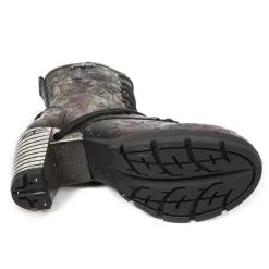 Bottines Cuir New Rock M.TR001-S23 -Vêtements Gothiques new rock m tr001 s23 6 zoom