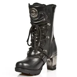 Bottines Cuir New Rock M.TR003-S1 -Vêtements Gothiques new rock m tr003 s1 4 zoom