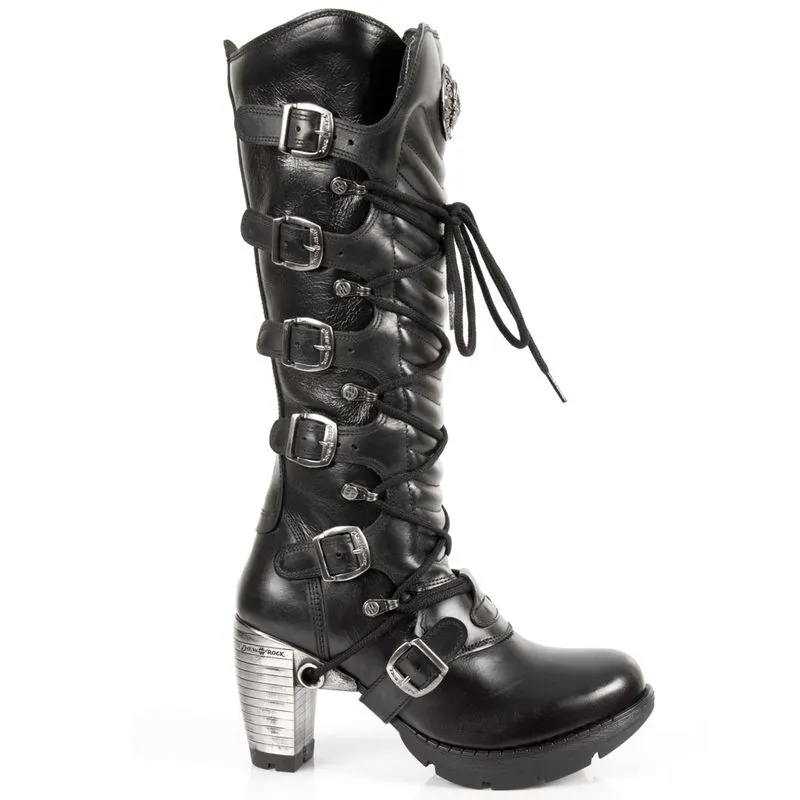 Bottes Cuir New Rock M.TR004-S1 3 Bottes Cuir New Rock M.TR004-S1