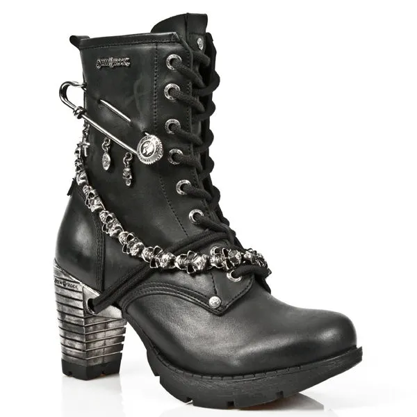 Bottines Cuir New Rock M.TR025-S1 4 Bottines Cuir New Rock M.TR025-S1 – Image 2