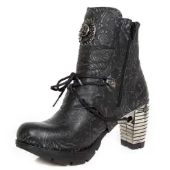 Bottines Cuir New Rock M.TR066-C1 -Vêtements Gothiques new rock m tr066 c1 3 zoom