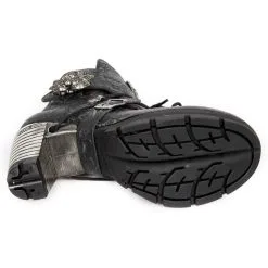 Bottines Cuir New Rock M.TR066-C1 -Vêtements Gothiques new rock m tr066 c1 5 zoom