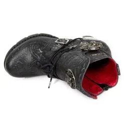 Bottines Cuir New Rock M.TR066-C1 -Vêtements Gothiques new rock m tr066 c1 6 zoom