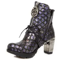 Bottines Cuir New Rock M.TR068-C6 -Vêtements Gothiques new rock m tr068 c6 3 zoom
