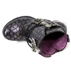 Bottines Cuir New Rock M.TR068-C6 -Vêtements Gothiques new rock m tr068 c6 6 zoom