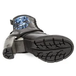 Bottines Cuir New Rock M.TR079-C3 -Vêtements Gothiques new rock m tr079 c3 6 zoom