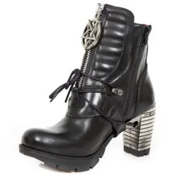 Bottines Cuir New Rock M.TR105-C1 -Vêtements Gothiques new rock m tr105 c1 3 zoom
