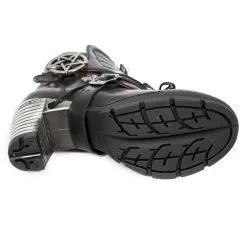 Bottines Cuir New Rock M.TR105-C1 -Vêtements Gothiques new rock m tr105 c1 5 zoom
