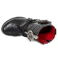 Bottines Cuir New Rock M.TR105-C1 -Vêtements Gothiques new rock m tr105 c1 6 zoom