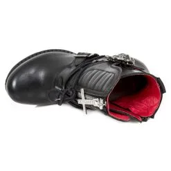 Bottines Cuir New Rock M.TR106-C1 -Vêtements Gothiques new rock m tr106 c1 6 zoom