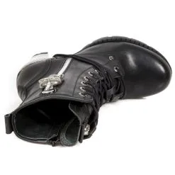 Bottines Cuir New Rock M.TR113-C1 13 Bottines Cuir New Rock M.TR113-C1 -Vêtements Gothiques new rock m tr113 c1 6 zoom