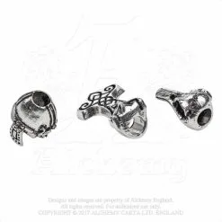 Set Pour Cheveux Ou Barbe ALCHEMY GOTHIC 7 Set Pour Cheveux Ou Barbe ALCHEMY GOTHIC -Vêtements Gothiques norsebraid hair beads2 900