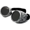 DISCOBOLE Lunettes Cyber Gothique Googles -Vêtements Gothiques novelty steampunk retro motorcycle goggles 12pcs e25 109 900