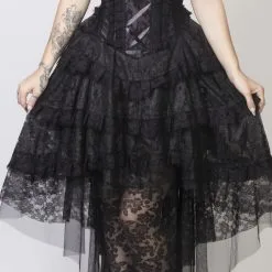 Robe Gothique BURLESKA 'ophelie Pourpre' 9 Robe Gothique BURLESKA 'ophelie Pourpre' -Vêtements Gothiques ophelie dress purple king brocade 22 900