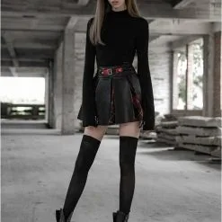 Mini Jupe PUNK RAVE Punk Rock 13 Mini Jupe PUNK RAVE Punk Rock -Vêtements Gothiques opq45051 900