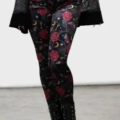 Leggings Velours KILLSTAR 'Ora' -Vêtements Gothiques ora leggings w c x1600 900