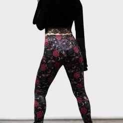 Leggings Velours KILLSTAR 'Ora' -Vêtements Gothiques ora leggings w e x1600 900