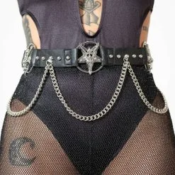 Ceinture Gothique KILLSTAR 'our Inner Circle' -Vêtements Gothiques our inner circle belt w b x1600 900