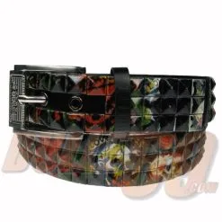 DISCOBOLE Ceinture Gothique En Simili Cuir