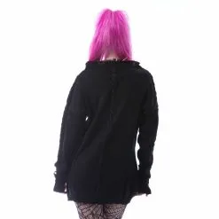 Pull Femme VIXXSIN 'Phaedra' -Vêtements Gothiques phaedra top black heartless 2 900