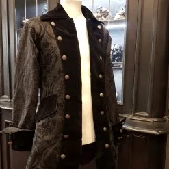 DISCOBOLE Veste Victorienne Style Pirate