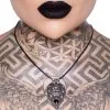 Collier KILLSTAR 'planchette Ouija' 2 Collier KILLSTAR 'planchette Ouija' -Vêtements Gothiques planchette necklace b x1600 900