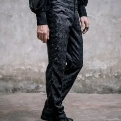 Pantalon Gothique Homme DEVIL FASHION -Vêtements Gothiques pt010 4