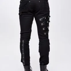 Pantalon DEVIL FASHION 'black Dragan' 10 Pantalon DEVIL FASHION 'black Dragan' -Vêtements Gothiques pt1006 900