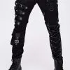 Pantalon DEVIL FASHION 'black Dragan'