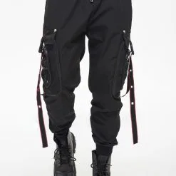 Pantalon Cargo DEVIL FASHION 'cyber Goth'