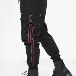 Pantalon Cargo DEVIL FASHION 'cyber Goth' 9 Pantalon Cargo DEVIL FASHION 'cyber Goth' -Vêtements Gothiques pt1765 900