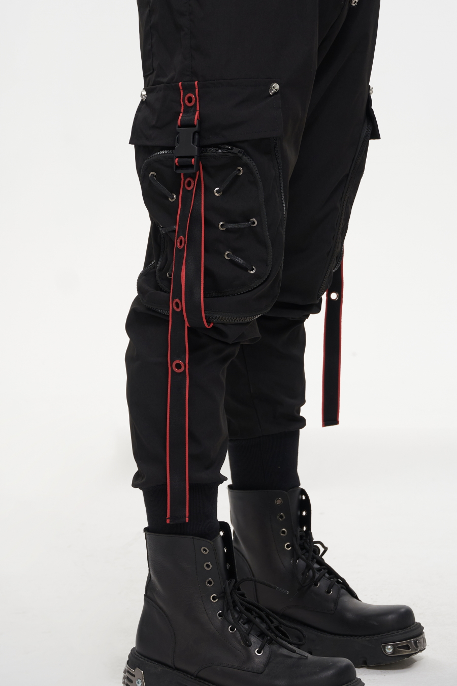 Pantalon Cargo DEVIL FASHION 'cyber Goth' 6 Pantalon Cargo DEVIL FASHION 'cyber Goth' – Image 4