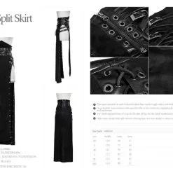 PUNK RAVE Surjupe Gothique Femme 'gothic Warrior' -Vêtements Gothiques q 298 1000