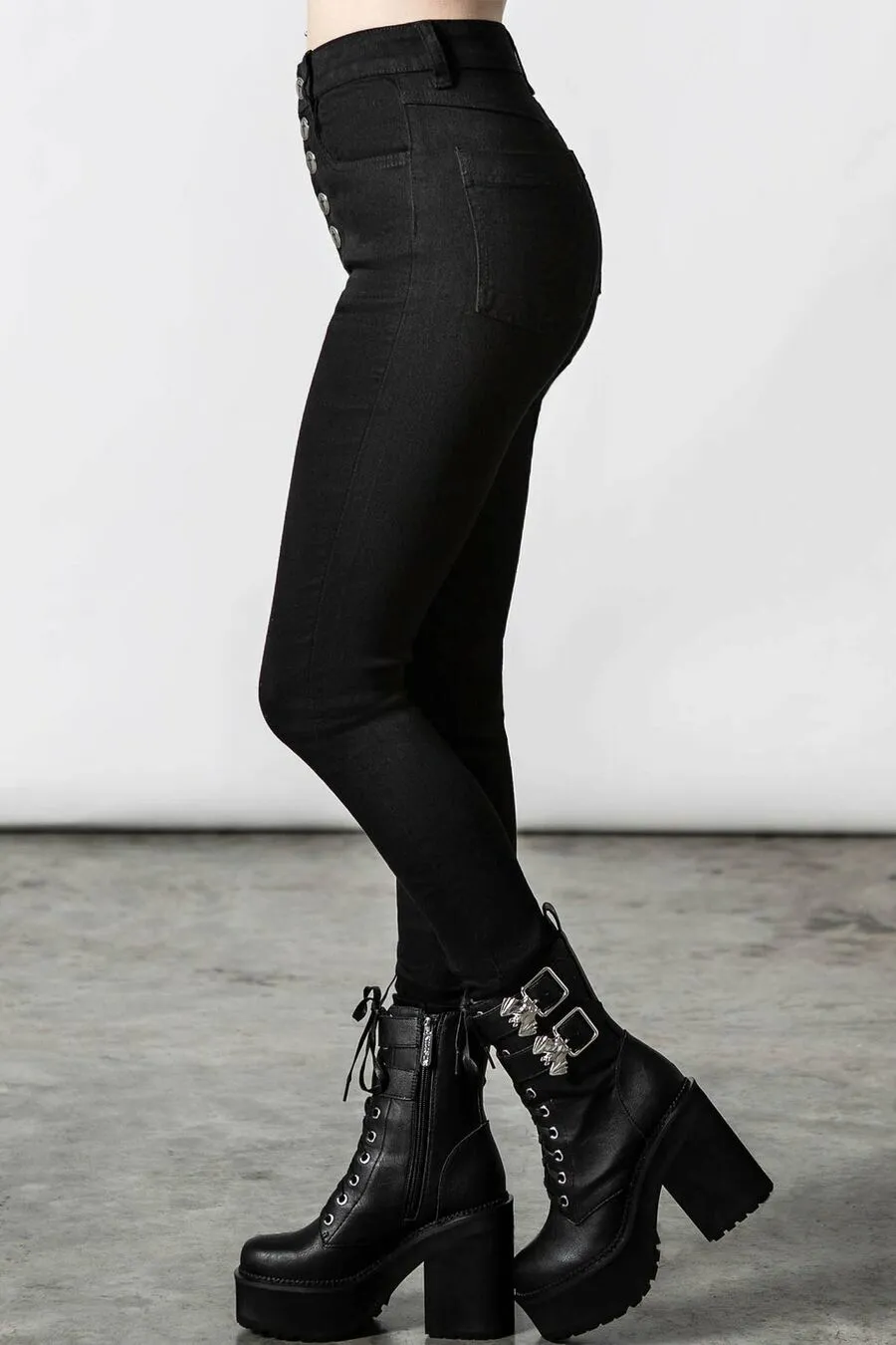 Pantalon Femme KILLSTAR 'ravens Cross' 5 Pantalon Femme KILLSTAR 'ravens Cross' – Image 3