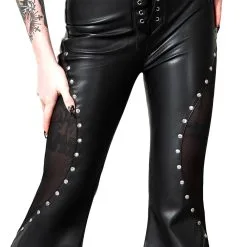 Pantalon Pattes D'eph KILLSTAR 'sabina's Sacrifice' -Vêtements Gothiques sabrinas sacrifice flares w c 900