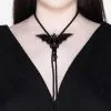 Collier KILLSTAR 'Sacred Demise' -Vêtements Gothiques sacred demise necktie necklace black b x1600 900