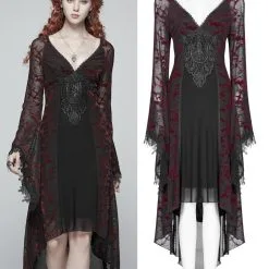 Robe Noire Et Rouge PUNK RAVE 'inkiria Blood'